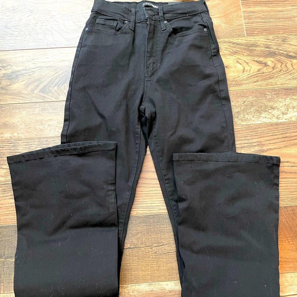 Fashionnova flare jeans size 1